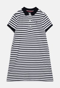 Tommy Hilfiger ESSENTIAL POLO DRESS - Vestido informal - dark night navy