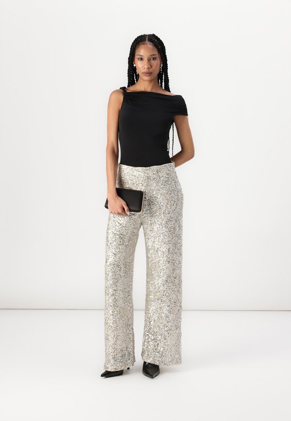 FAUCA - Trousers - frosted almond3