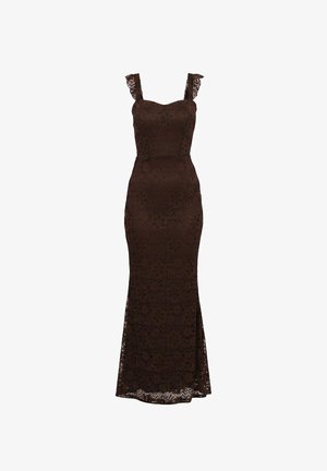 WAL G., AMI MAXI DRESS - Robe de cocktail - soft brown