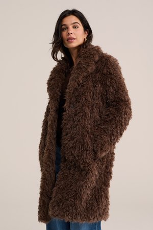 WE Fashion, Manteau d'hiver - brown