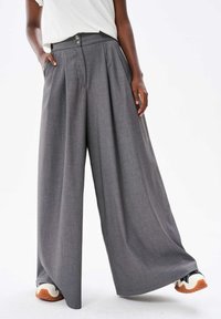 VIDA - Broek - grey