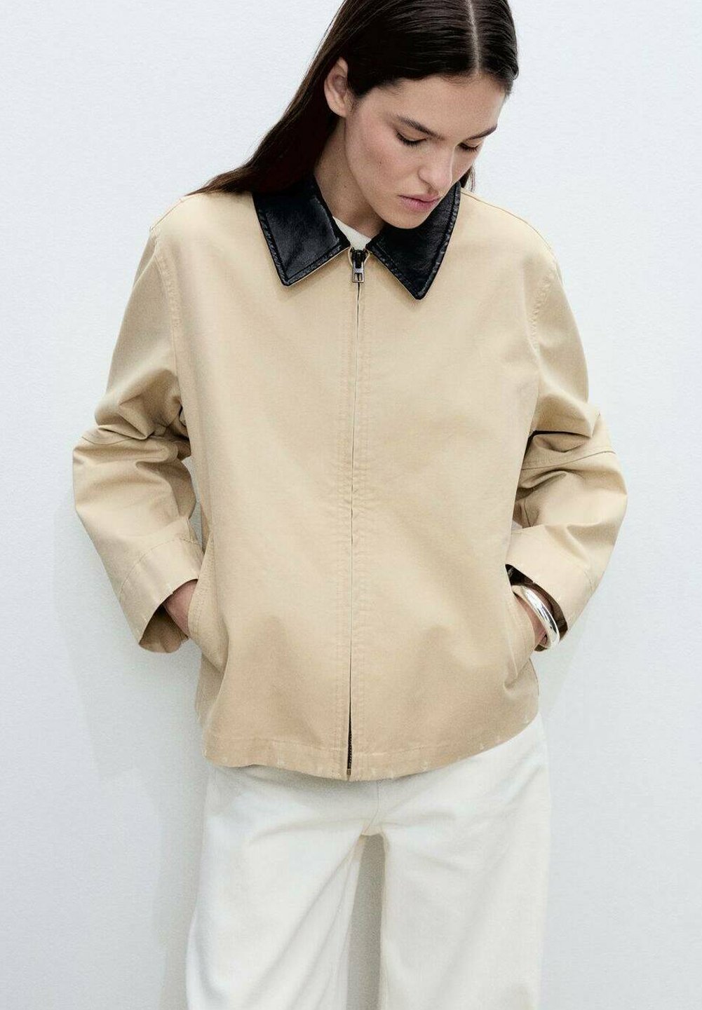 Mango SHEILA - Giacca leggera - sand/sabbia - Zalando.it