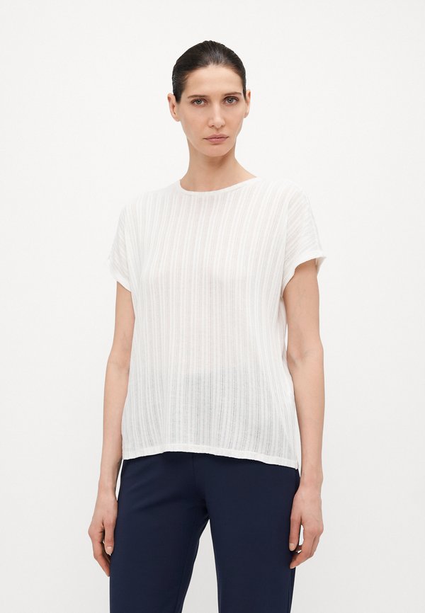 ONLIRINA O NECK  - Print T-shirt - cloud dancer