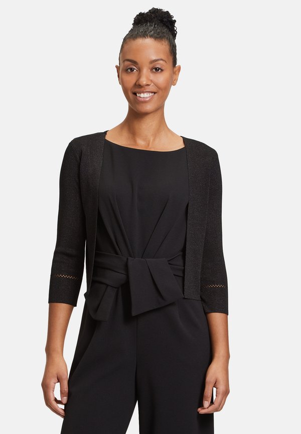 BOLERO - Strickjacke - schwarz schwarz