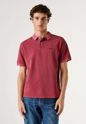 NEW OLIVER - Poloshirt - currant red