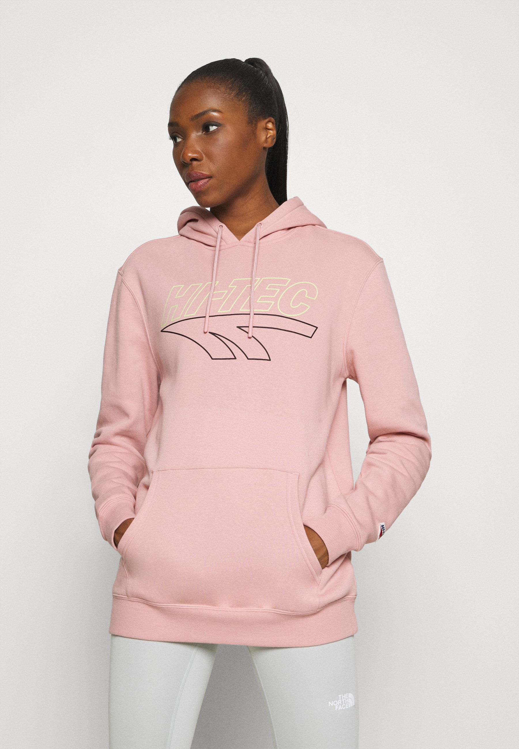 misty pink hoodie