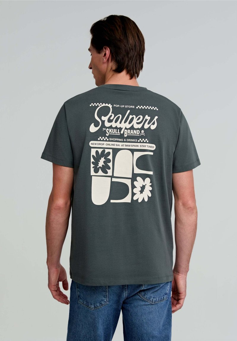 Scalpers POP UP - Tricou cu imprimeu - green