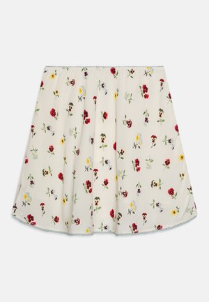 GAP X DOEN FLORAL MINI SKIRT - A-line skjørt - ivory