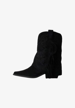 Super Mode, BOTTINES À ZIP SUPER MODE BELLUCCI - Bottines de cowboy / motard - noir