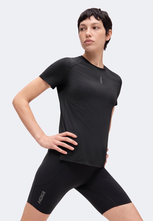 Hoka Camiseta de manga corta EveryRun - Black — foto 4