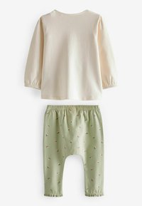 Next 6 PIECE SET STANDARD - Retuusid - püksid - green/white floral