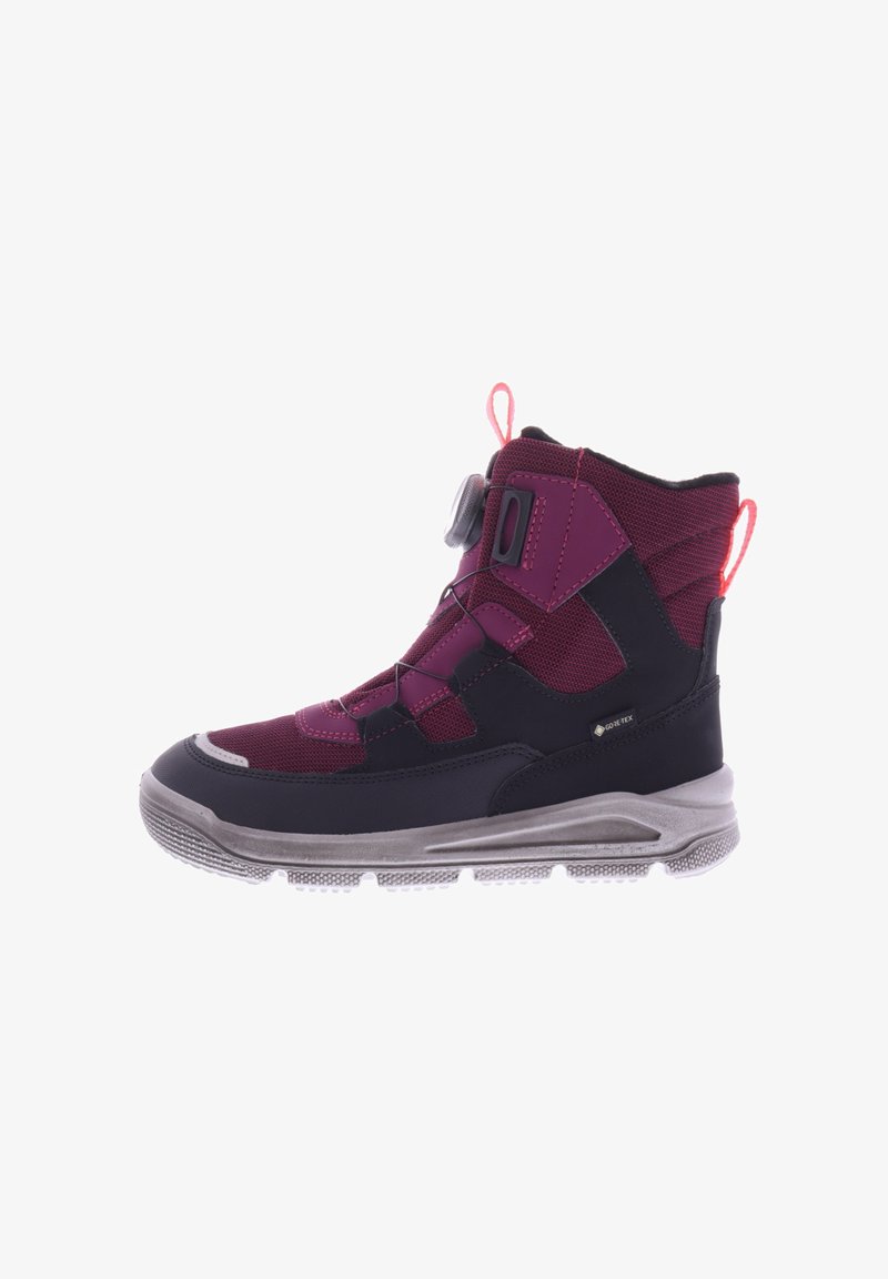 Superfit MARS - Winter boots - rot schwarz