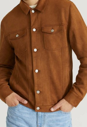 Leichte Jacke - cognac