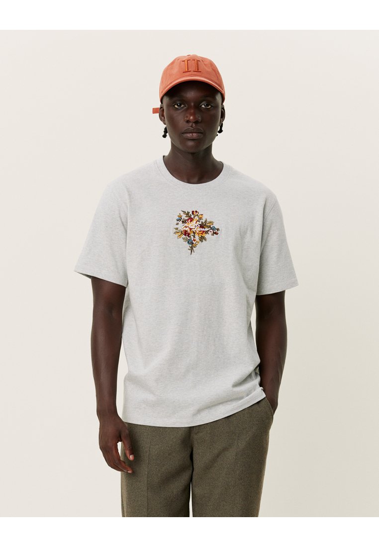 Les Deux - FIORE - Print T-shirt - grey, Enlarge