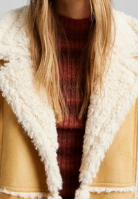 Bershka Halflange jas - camel