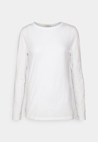 THE SLUB LONGSLEEVE - Topper langermet - bright white