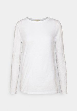 rag & bone THE SLUB LONGSLEEVE - Long sleeved top - bright white