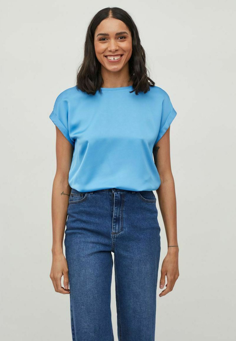 VILA VIELLETTE niebieski