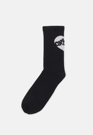Carhartt WIP AMOUR SOCKS UNISEX - Κάλτσες - black/white