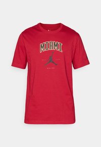 NBA MIAMI HEAT TEE - Club wear - tough red