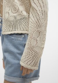 Vero Moda VMSILJA  - Adīta jaka - birch