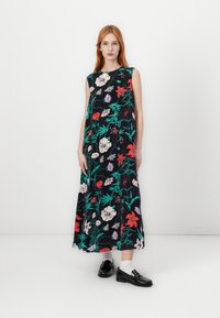 Marimekko MIGOT PERENNA - Maksimekko - black/turquoise/pink