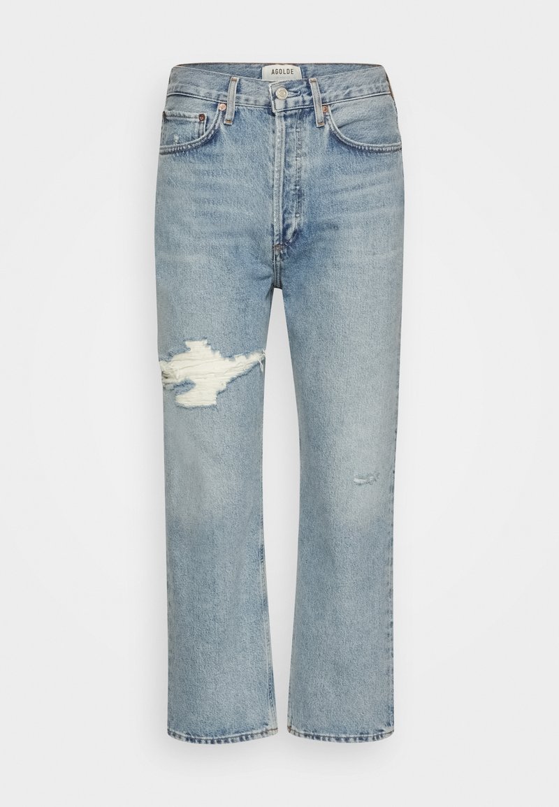 Damen Bekleidung | Agolde 90'S CROP PANT Jeans Tapered Fit echo/light blue/hellblau - YH58558 Damen Bekleidung | Agolde 90'S CROP PANT Jeans Tapered Fit echo/light blue/hellblau - YH58558