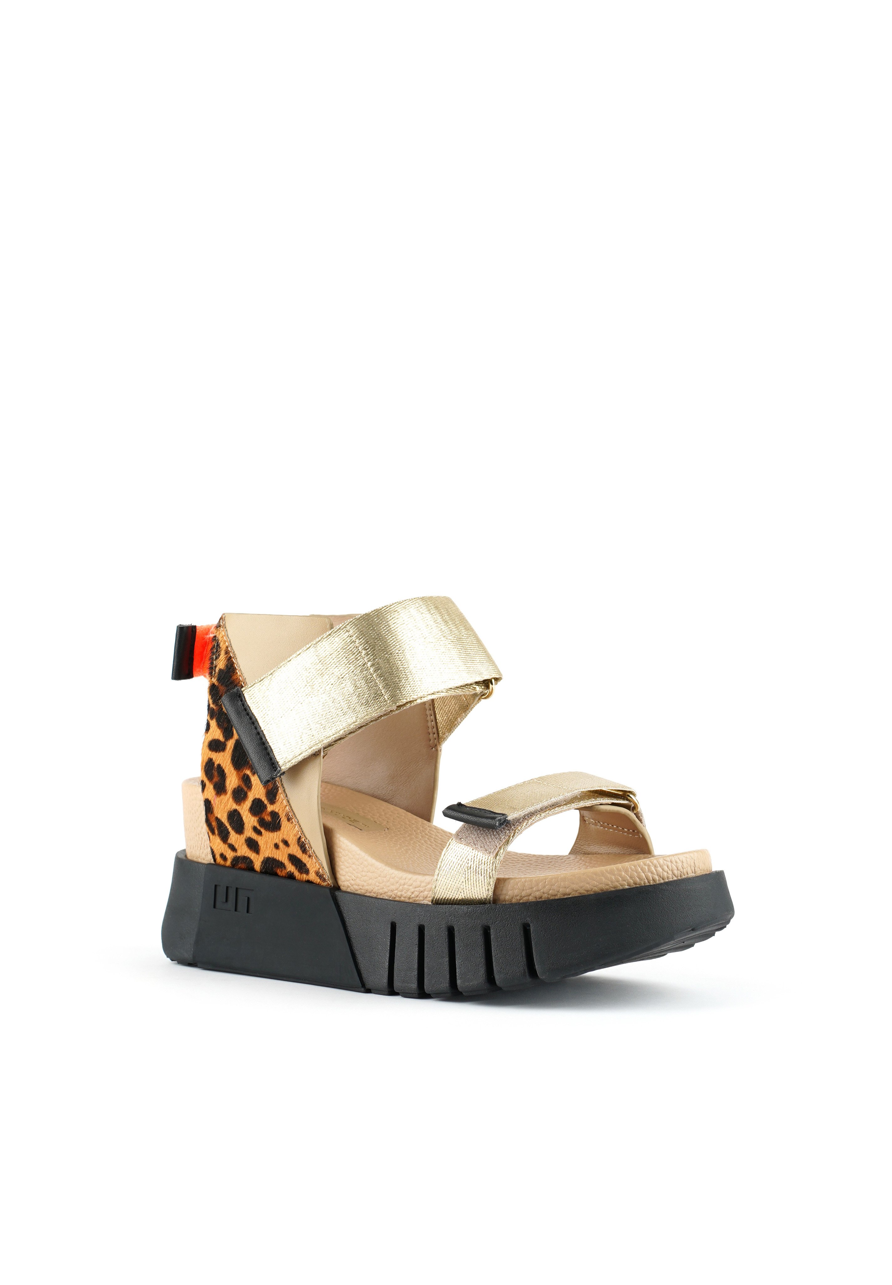 United Nude Sandalen met sleehak - gold/goudkleurig - Zalando.nl