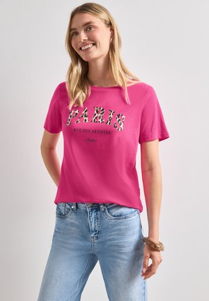 Street One, T-SHIRT MIT WORDING ARTWORK - Triko s potiskem - magenta dream
