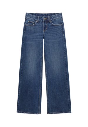 STRANGER THINGS - Džínsy s rovným strihom - dark-blue denim