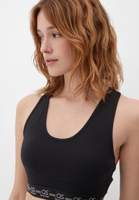 QS MIT RACERBACK - Bustier - schwarz