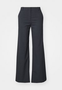 EMILY SUITING  - Auduma bikses - dark grey melange