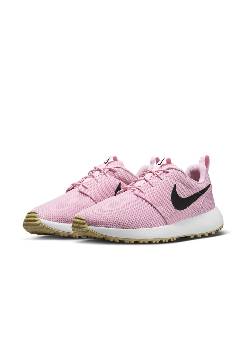 eigendom Puno Alvast Nike Golf ROSHE NEXT NATURE - Golfschoenen - medium soft pink white gum  light brown black/donkerroze - Zalando.nl