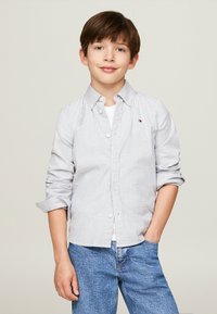 Tommy Hilfiger FLEX ITHACA - Camicia - aegean sea white