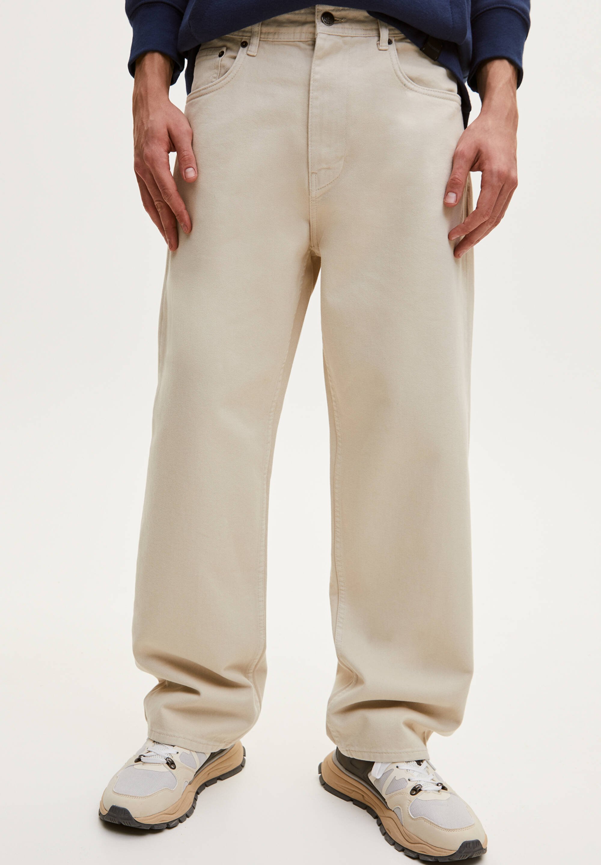 Straight leg jeans - off white 