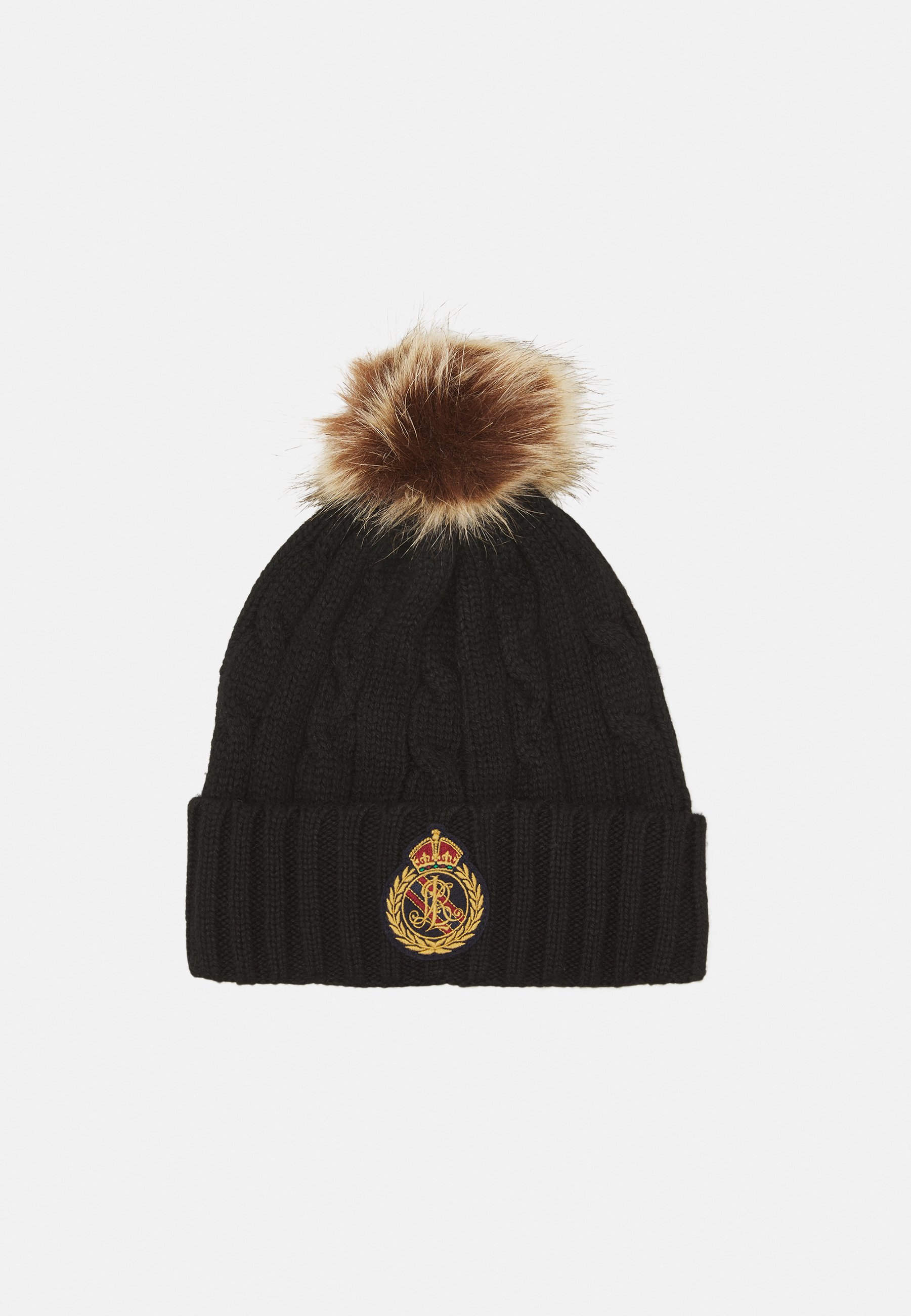 ralph lauren wool hat black