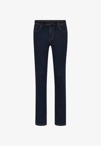 Selected, dark stone used