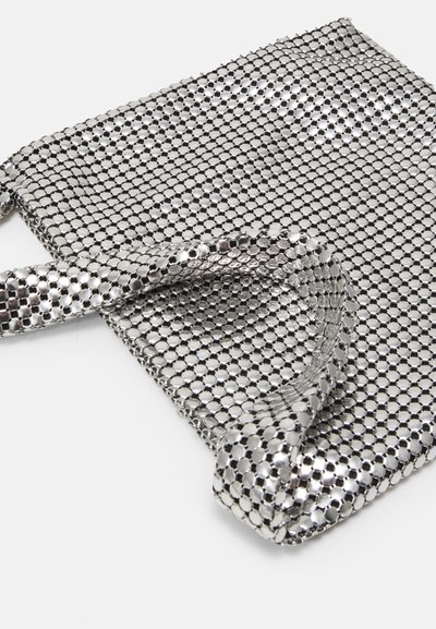 Rabanne PIXEL HOBO - Borsa a mano - silver-coloured