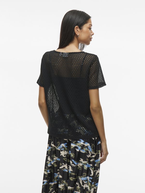 VIMINE O NECK - Basic T-shirt4