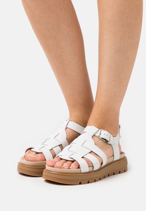 Timberland, Sandales à plateforme - white