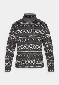SWEATER WEATHER™ PRINTED HALF ZIP - Pullover - black
