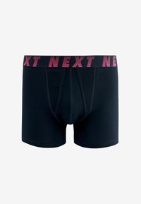 Next A-FRONT 8 PACK - Kitsad bokserid - navy blue bright neon logo waistband