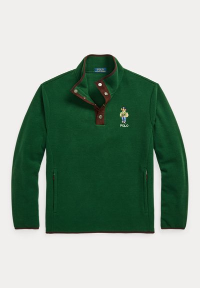 Polo Ralph Lauren POLO BEAR BRUSHED FLEECE PULLOVER - Fleece jumper - vintage pine