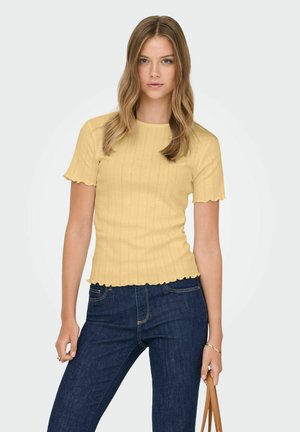 ONLTENNA O-NECK SS JRS NOOS - T-shirt basic - sunlight