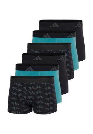 6ER PACK - Boxer brief - schwar petrol