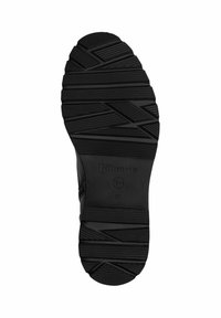 Tamaris Botines con cordones - black