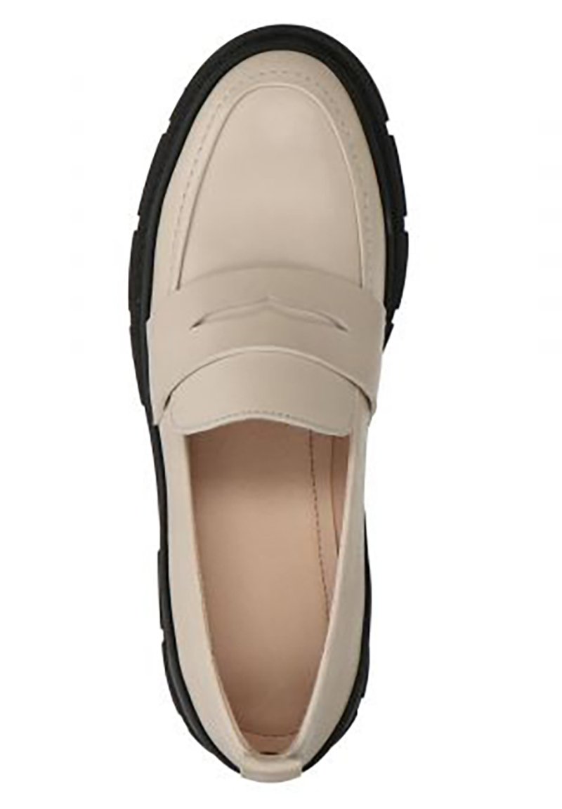 Damen Halbschuhe | sacha BEIGEFARBENE LEDER-LOAFER MIT CHUNKY SOHLE Slipper off white/offwhite - XK95335 Damen Halbschuhe | sacha BEIGEFARBENE LEDER-LOAFER MIT CHUNKY SOHLE Slipper off white/offwhite - XK95335