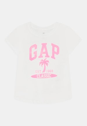 VAL LOGO KIDS GIRL - T-shirt imprimé - new off white