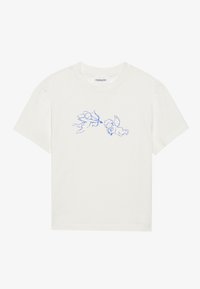 T-shirts med print - egret