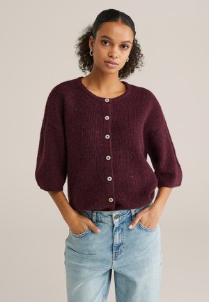 Cardigan - vintage red